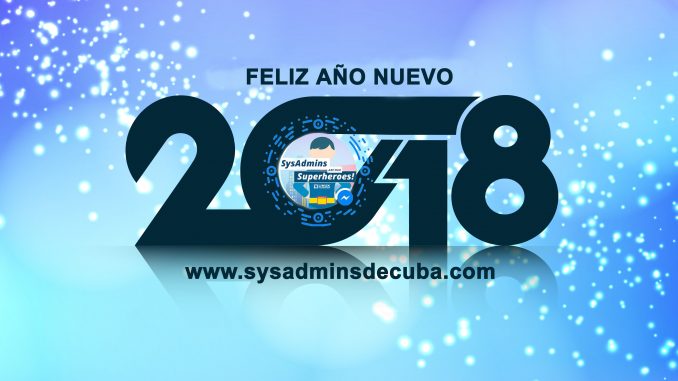 Abstract stylish glowing new year 2018 background