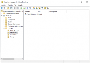 MailAD Domain